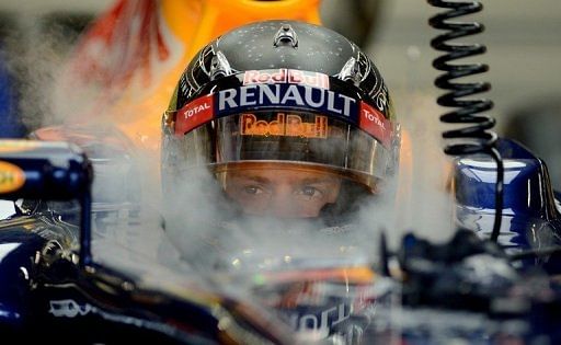 Red Bull Renault driver Sebastian Vettel of Germany