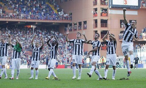 Juve are one of four teams to hold 100 percent records after three Serie A games
