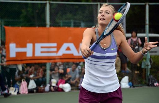Sharapova upbeat before Pan Pacific Open