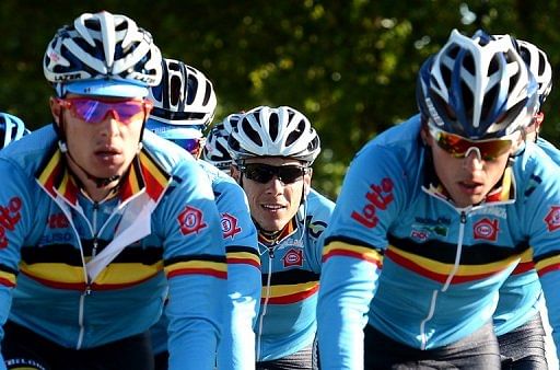 Philippe Gilbert and Tom Boonen will on Sunday lead a powerful Belgian team at the world championship road race