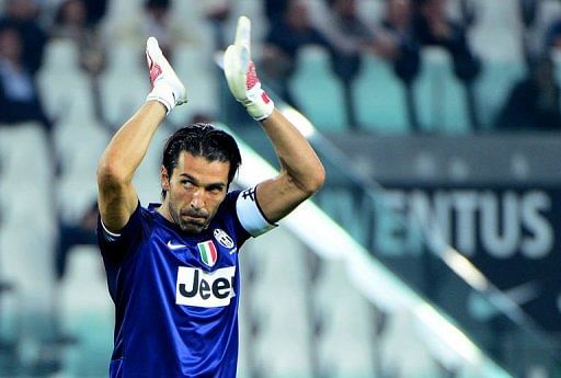 Juventus&#039; goalkeeper Gianluigi Buffon