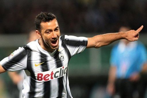 Fabio Quagliarella came off the bench to score Juventus&#039; second goal in the 2-2 Champions League draw against Chelsea