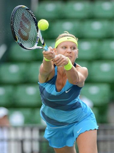 Lucie Safarova, ranked 17th in the world, was swept aside by Maria Sharapova