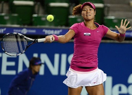 Li Na is looking to the WTA Championships after her Pan Pacific Open defeat to Wozniacki