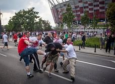 Top Russian football match abandoned after violence
