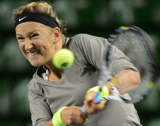 Azarenka&#039;s decision to pull out gave Germany&#039;s Angelique Kerber a free ticket to the semi-finals