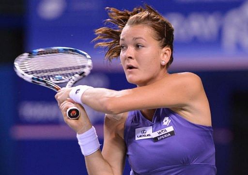 Radwanska defeated 2010 champion Caroline Wozniacki of Denmark in the quarter-finals