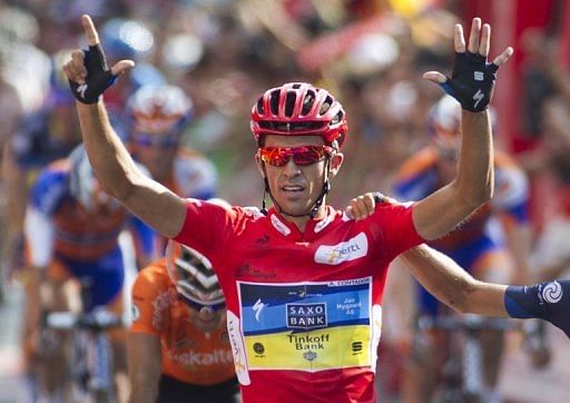 Alberto Contador returned from a two-year doping ban last month