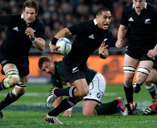 New Zealand have 16 points from four consecutive victories in their Rugby Championship Tests