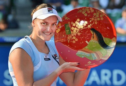 Nadia Petrova defeated Agnieszka Radwanska 6-0, 1-6, 6-3 to win the Pan Pacific Open