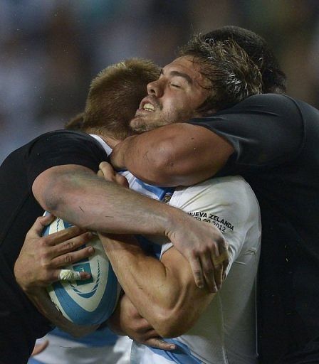 It was a sad night for the Pumas, who entered the game hoping to test the All Blacks after holding S.Africa in Mendoza