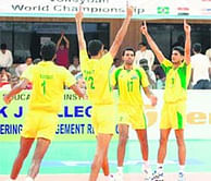 China defeat India 3-1 in Asian Volleyball