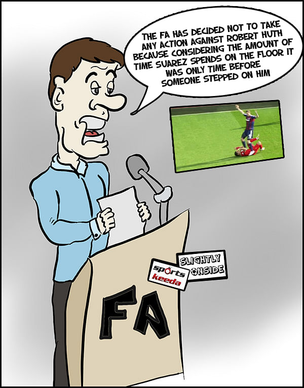 COMIC: How Huth escaped a ban