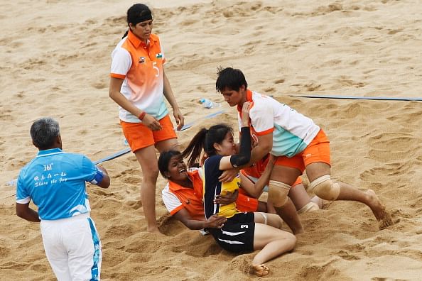 3rd Asian Beach Games: Beach Kabaddi Day 6