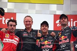 Sebastian Vettel wins the Indian Grand Prix