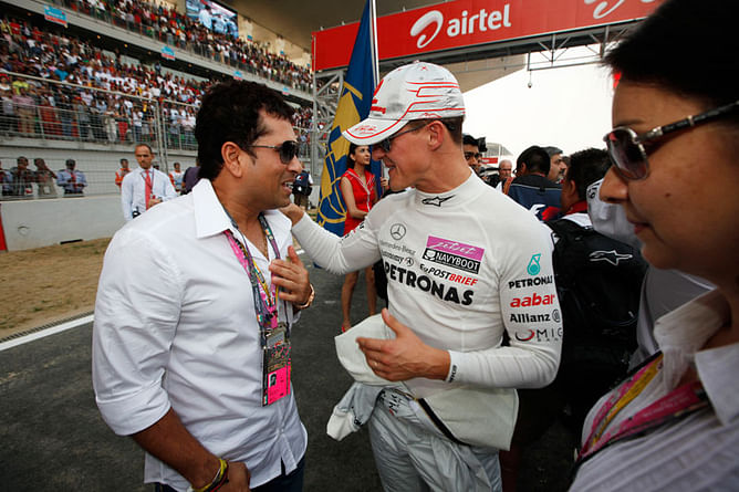 Schumacher hopes for strong fan support at Indian GP