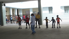 Schoolkids to embark on roller skates marathon