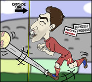 COMIC: Something's Slightly Offside