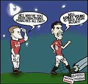 COMIC : Why RvP was practising penalties all day