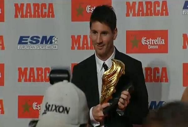 Lionel Messi Wins Golden Boot