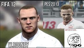 PES 2013 features Rooney's Grandpa
