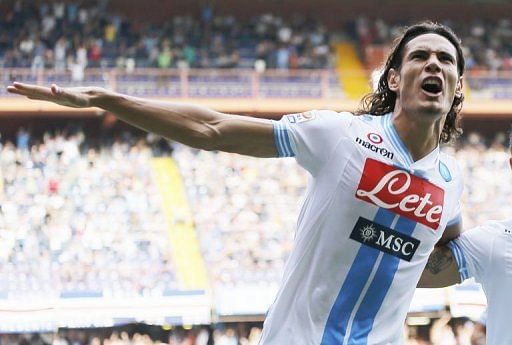 Napoli&#039;s Edison Cavani