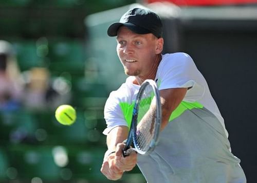 Tomas Berdych of the Czech Republic