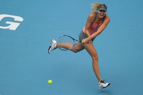 Sharapova has made it to the last four of the Beijing tournament without conceding a set