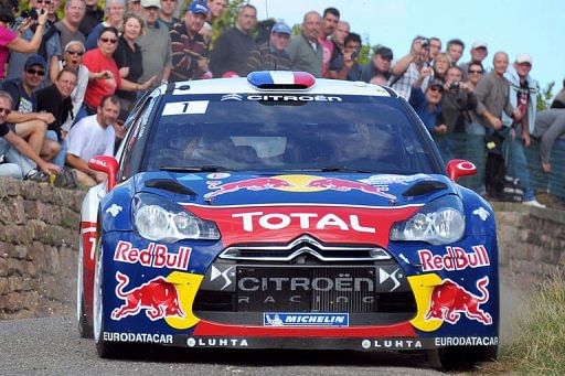 Loeb homes in on title in Alsace
