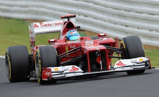 Fernando Alonso will start the Japanese Grand Prix from sixth spot
