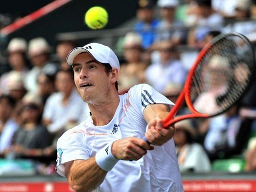 Britain&#039;s Andy Murray squandered a 4-1 lead in the final set