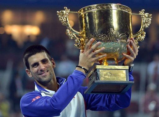 Djokovic has won the China Open every time he has entered, his previous titles coming in 2009 and 2010