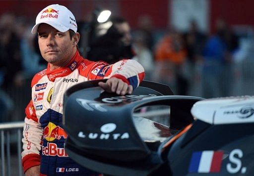 Loeb clinched the title with victory in the Rally of France, leaving him with an unassailable lead in overall standings