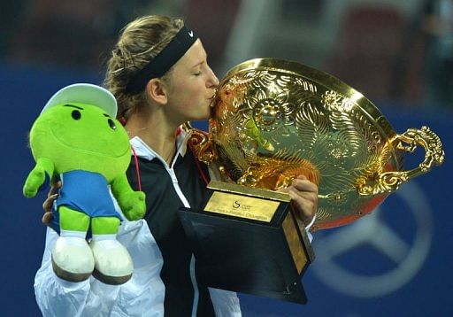 Azarenka became the first player ever to win two Premier Mandatory tournaments in one year