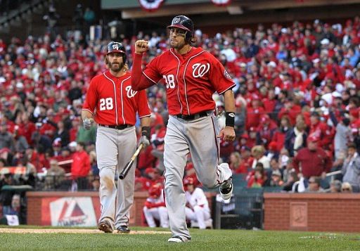 Nationals edge Cardinals in playoff opener