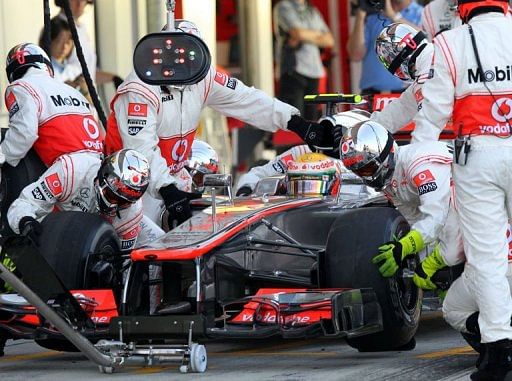 Lewis Hamilton finished fifth in the Japanese Grand Prix