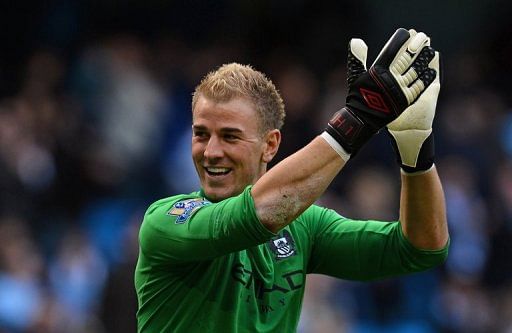 Joe Hart says he will be happy to be a virtual spectator when England play San Marino at Wembley tonight