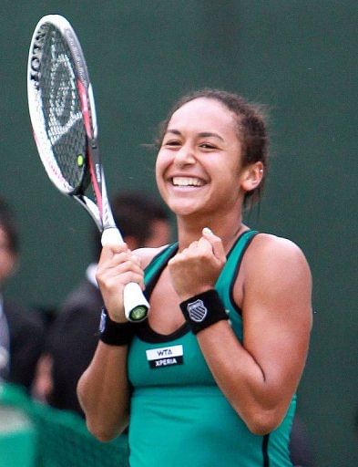 Heather Watson is expected to be in the top 50 by the end of the year