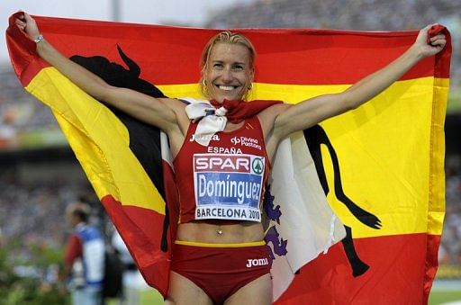 Marta Dominguez said running the steeplechase had become 