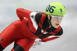 Maltais sets speed skating world record