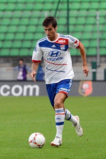 Lyon&#039;s Yoann Gourcuff has finally overcome a serious knee injury