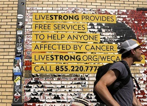 Lance Armstrong founded Livestrong after his own battle with testicular cancer