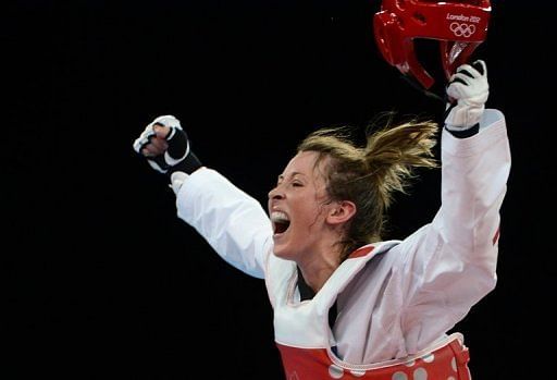 Jones said she could already feel the impact her Olympic victory had had on the sport in Britain