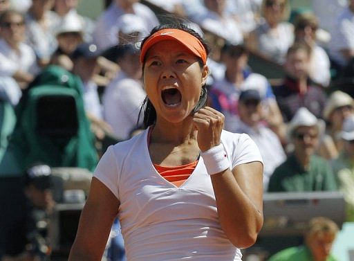 Li became the first Chinese player to win a Grand Slam title at the French Open last year