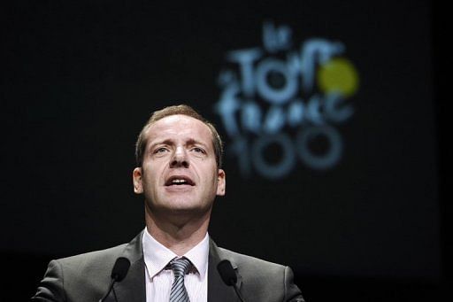 Tour de France director Christian Prudhomme unveils the race&#039;s 2013 route