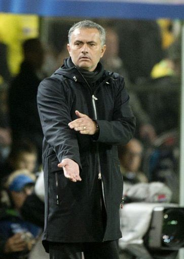 Real Madrid&#039;s coach Jose Mourinho