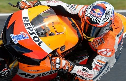 Casey Stoner is chasing a sixth consecutive Australian MotoGP victory this weekend in his farewell season