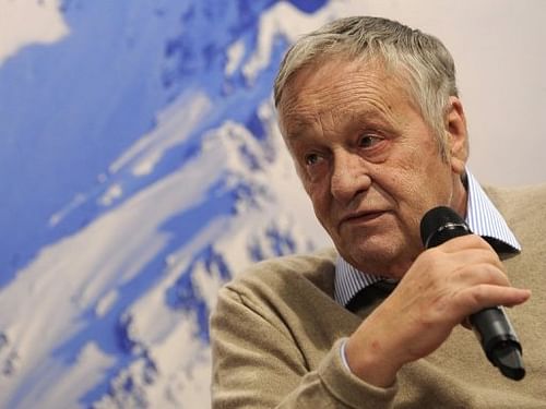 Gian Franco Kasper, President of the International Ski Federation (FIS)