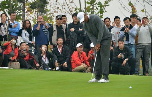China is seen as a huge market for golf to expand into