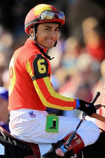 Rafael Bejarano, pictured during the 2011 Breeders&#039; Cup World Championships at Churchill Downs in Louisville, last Nov